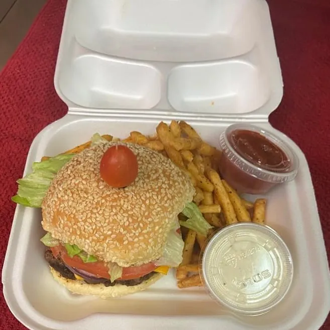 The Burger with Fries
